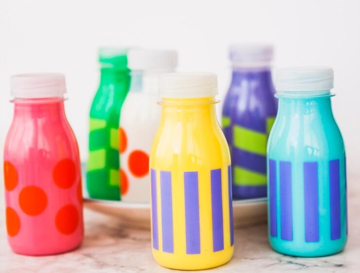 قیمت خرید بطری پلاستیکی فانتزی رنگی + فروش ویژه